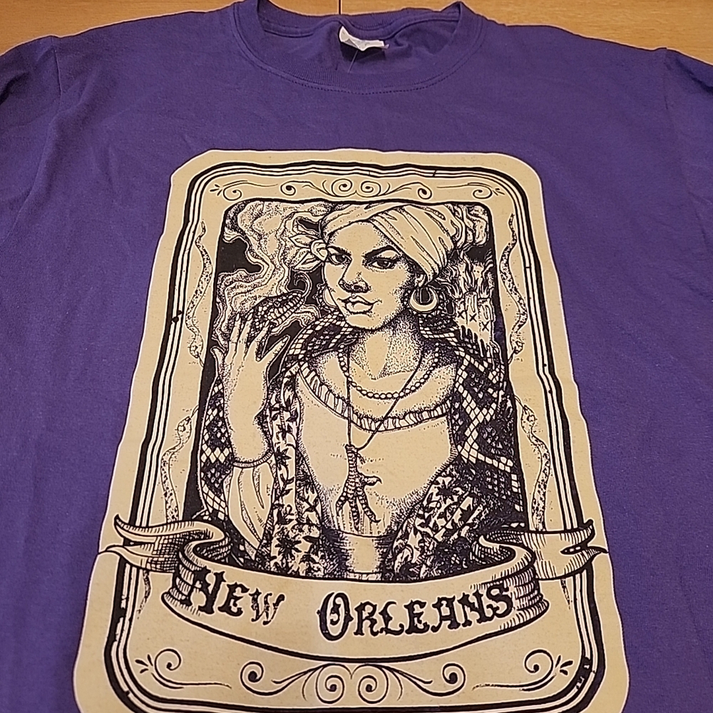 Vibrant Purple Graphic Tee